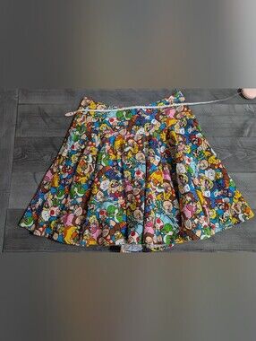Nintendo Pleated Skirt Women's Size 8